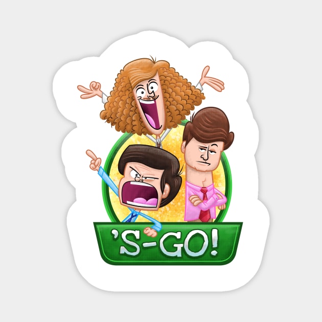Workaholics - "S'Go!" Sticker by Xander13